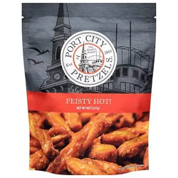Port City Pretzels Feisty Hot - 8 Oz