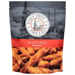 Port City Pretzels Feisty Hot - 8 Oz