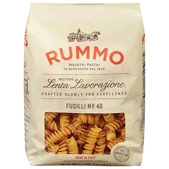 slide 1 of 13, Rummo Pasta Fusilli No 48 - 16 Oz, 1 lb