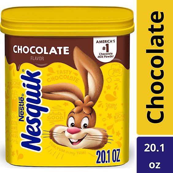 slide 1 of 2, Nesquik Chocolate Powder Drink Mix - 20.1 Oz, 20.1 oz