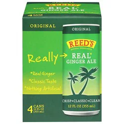 Real Ginger Ale Slim Can - 6-12 Fl. Oz.