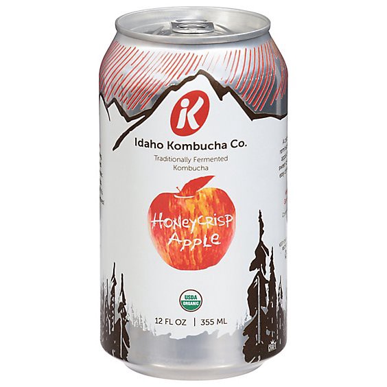 slide 1 of 1, Idaho Kombucha Honeycrisp Apple Kombucha - 12 Fl. Oz., 12 fl oz