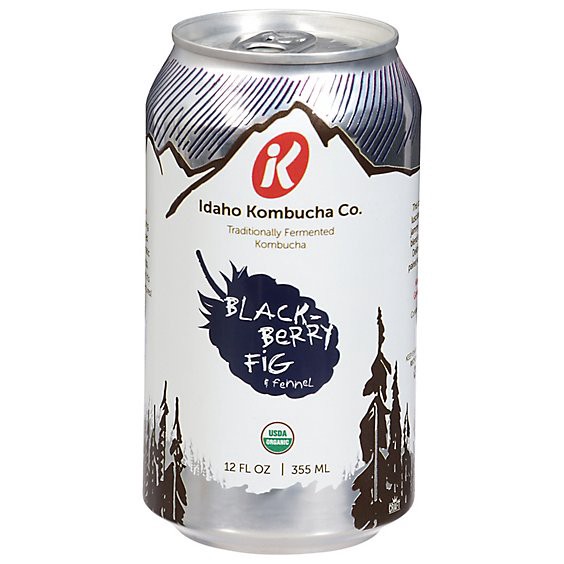 slide 1 of 1, Idaho Kombucha Blackberry Fig Kombucha - 12 Fl. Oz., 12 fl oz