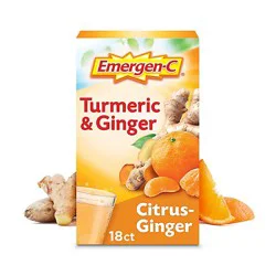 Emergen-C Vitamin C Turmeric & Ginger Powder 250mg - 18 Count