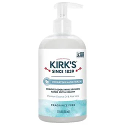 Kirks Hand Soap Fragrance Free - 12 Oz