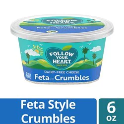 Follow Your Heart Dairy-Free Feta Crumbles - 6 Oz