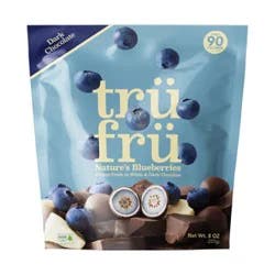 Tru Fru Blueberries In White & Dark Chocolate - 8 Oz