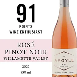 Argyle Rose Pinot Noir Wine - 750 Ml