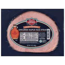 Dietz & Watson Ham Steak Maple Cured - 7 Oz