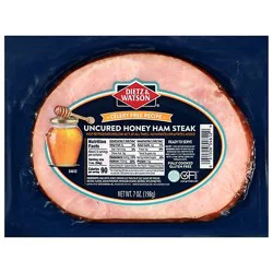 Dietz & Watson Ham Steak Honey Cured - 7 Oz