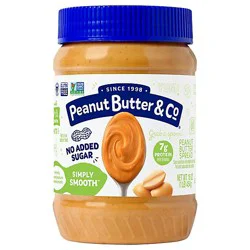 Pnt Bttr & Co Peanut Bttr Smply Smooth - 16 Oz