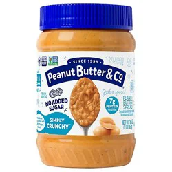 Pnt Bttr & Co Peanut Bttr Smply Crnchy - 16 Oz