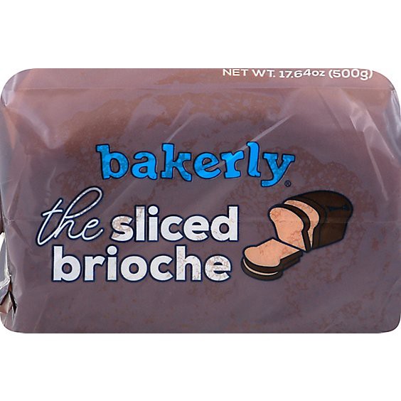 slide 1 of 1, Bakerly Sliced Brioche - 17.64 Oz, 14 oz