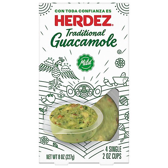 slide 1 of 1, Herdez Mild Guacamole - 2 Oz, 8 oz