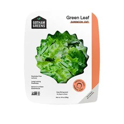 Gotham Greens Lettuce Tropicana Green Leaf - 4.5 Oz