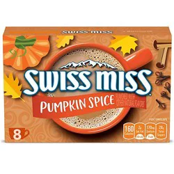 Swiss Miss Pumpkin Spice Flavored Hot Cocoa Mix - 8-1.38 Oz