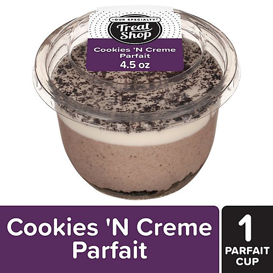 slide 1 of 1, Cookies N Creme Parfait Cup - 4.5 Oz, 4.5 oz