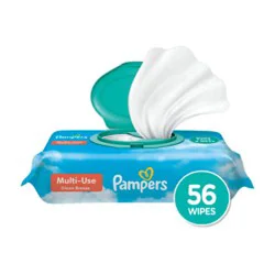 Pampers Baby Wipes Expressions Fresh Bloom Scent 1x Pop Top Packs - 56 Count