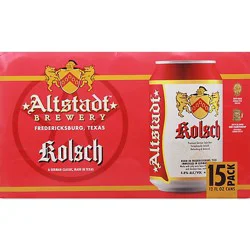 Alatstadt Kolsh In Cans - 15-12 Fl. Oz.