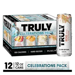 Truly Hard Seltzer Celebrations Pack Variety Cans - 12-12 Fl. Oz.