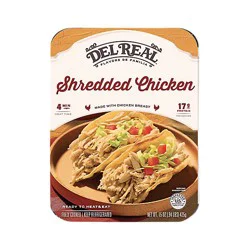 Del Real Foods Cooked Shredded Chicken - 15 Oz