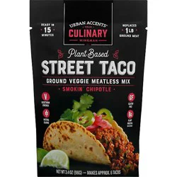 Urban Accents Meatless Mix Street Taco - 3.4 Oz