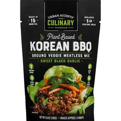 Urban Accents Meatless Mix Korean Bbq - 3.6 Oz