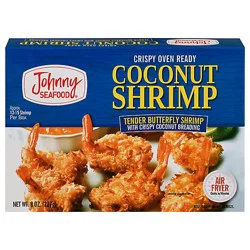 Johnny Seafood Breaded Coconut Shrimp - 9 Oz