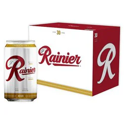 Rainier Beer In Cans - 30-12 Oz