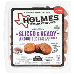 Holmes Andouille Sliced Sausage - 12 Count