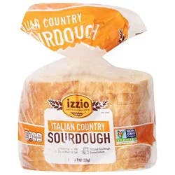 Izzio Artisan Bakery 8 Slice Italian Country Sandwich Bread - 9 Oz.