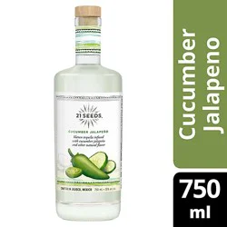 21 Seeds Cucumber Jalapeno Blanco Tequila - 750 Ml