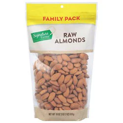 Raw Almonds Prepackaged - 21 Oz.