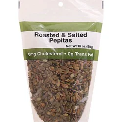 Roasted & Salted Pumpkin Seeds Prepackaged - 24 Oz.
