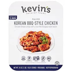 Kevin's Natural Foods Korean Style Bbq Chicken - 16 Oz