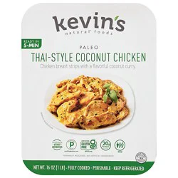 Kevin's Natural Foods Thai Style Coconut Chicken - 16 Oz