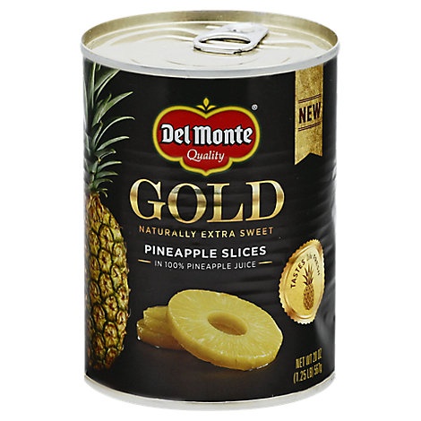 Del Monte Gold Pineapple Slices In Juice 20 oz | Shipt