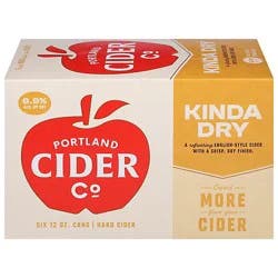 Portland Cider Kinda Dry In Cans - 6-12 Fl. Oz.