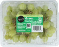 Signature Select/farms Green Seedless Grapes - 2 Lb