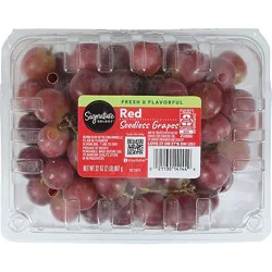 Signature Select/farms Red Seedless Grapes - 2 Lb