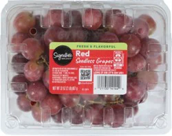 Signature Select/farms Red Seedless Grapes - 2 Lb