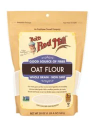 Bobs Red Mill Flour Oat Whole Grain - 20 Oz