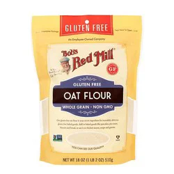 Bob's Red Mill Gluten Free Whole Grain Oat Flour - 18 Oz
