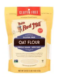 Bob's Red Mill Gluten Free Whole Grain Oat Flour - 18 Oz