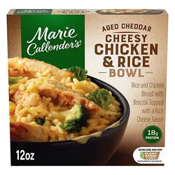 Marie Callender's Aged Cheddar Cheesy Chicken & Rice Bowl Frozen Meal - 12 Oz