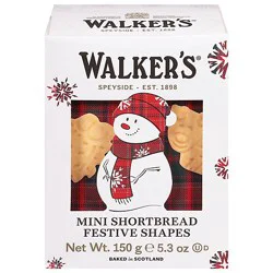 Walkers Cookies Snowman Carton - 5.3 Oz
