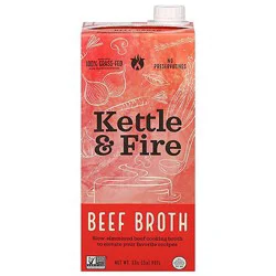 Kettle & Fire Broth Beef Cooking - 32 Oz