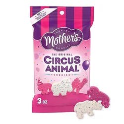 Mother's Original Circus Animal Frosted Cookies - 3 Oz