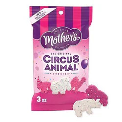 Mother's Original Circus Animal Frosted Cookies - 3 Oz