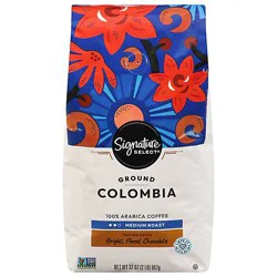 Signature Select Coffee Colombia Ground - 32 Oz
